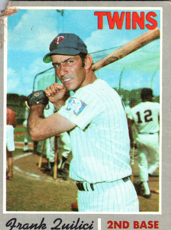 1970 Topps Frank Quilici #572 EX-MT+