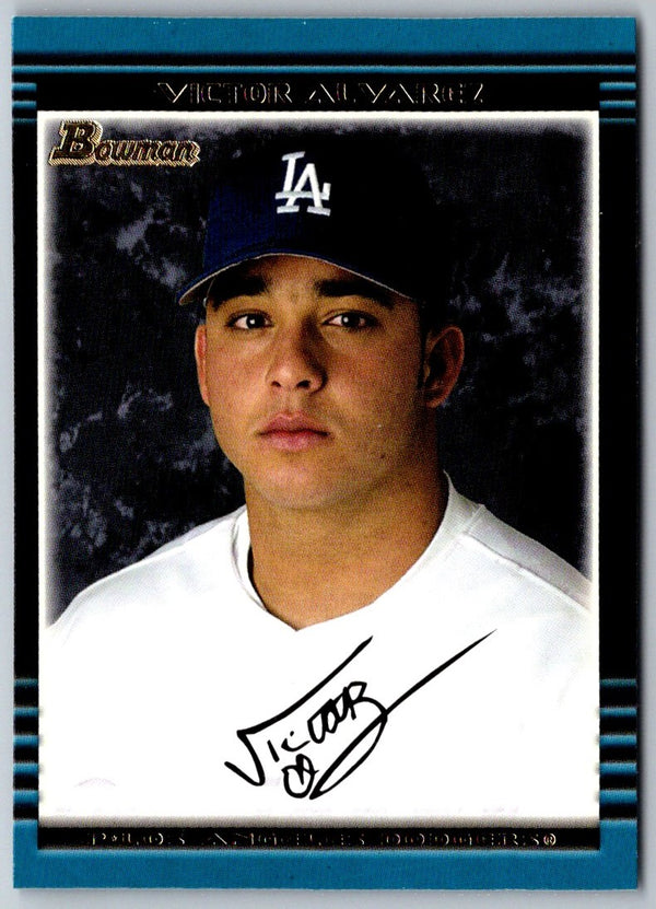 2002 Bowman Victor Alvarez #235 Rookie