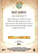 2018 Topps Gypsy Queen Matt Harvey