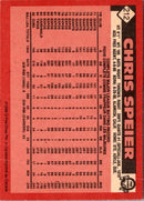 1983 O-Pee-Chee Stickers Chris Chambliss