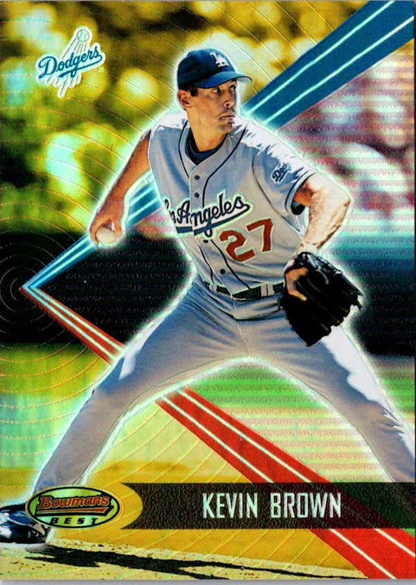 2001 Bowman's Best Kevin Brown #13