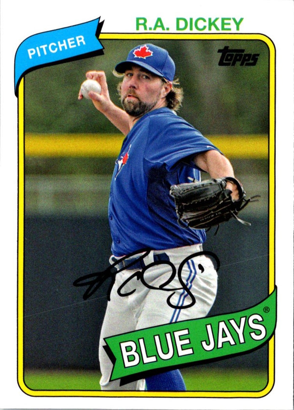 2014 Topps Archives R.A. Dickey #89