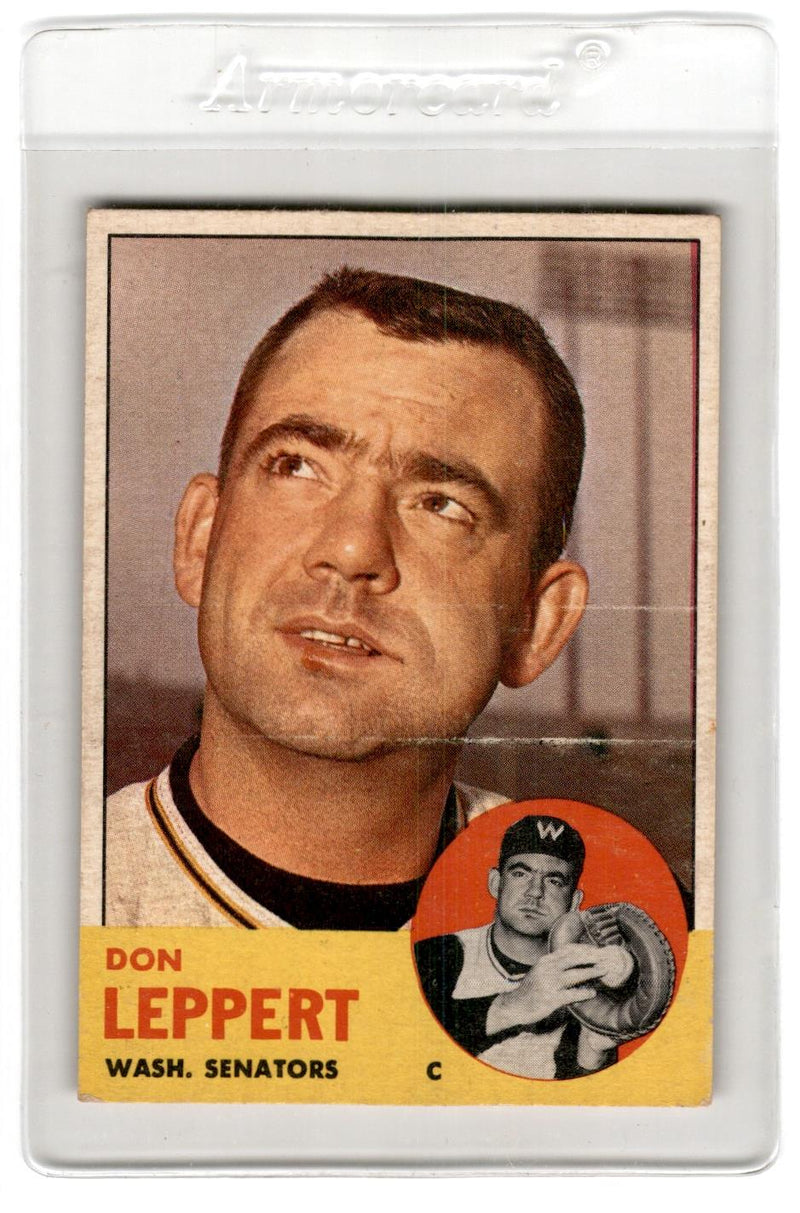 1963 Topps Don Leppert