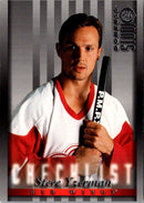 1997 Studio Press Proofs Silver Steve Yzerman Checklist (40-78)