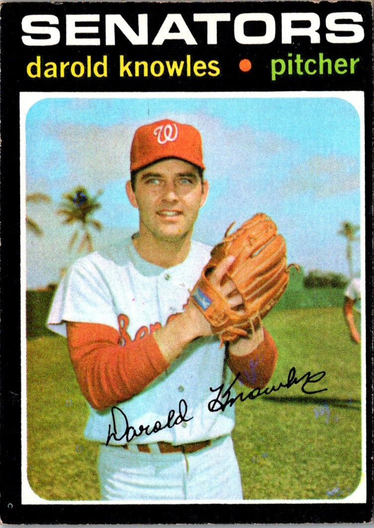 1971 Topps Darold Knowles