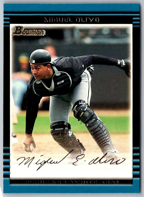 2002 Bowman Miguel Olivo #275