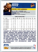 2003 Topps 1st Edition Adonal Foyle