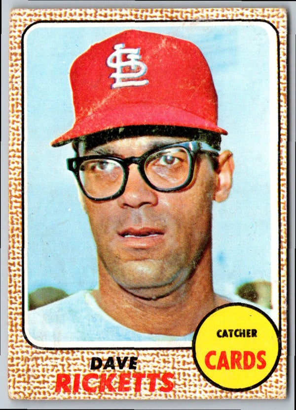 1968 Topps Dave Ricketts #46