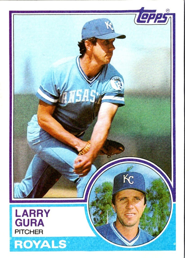 1983 Topps Larry Gura #340 EX
