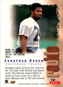 1996 Fleer Metal Jonathan Ogden