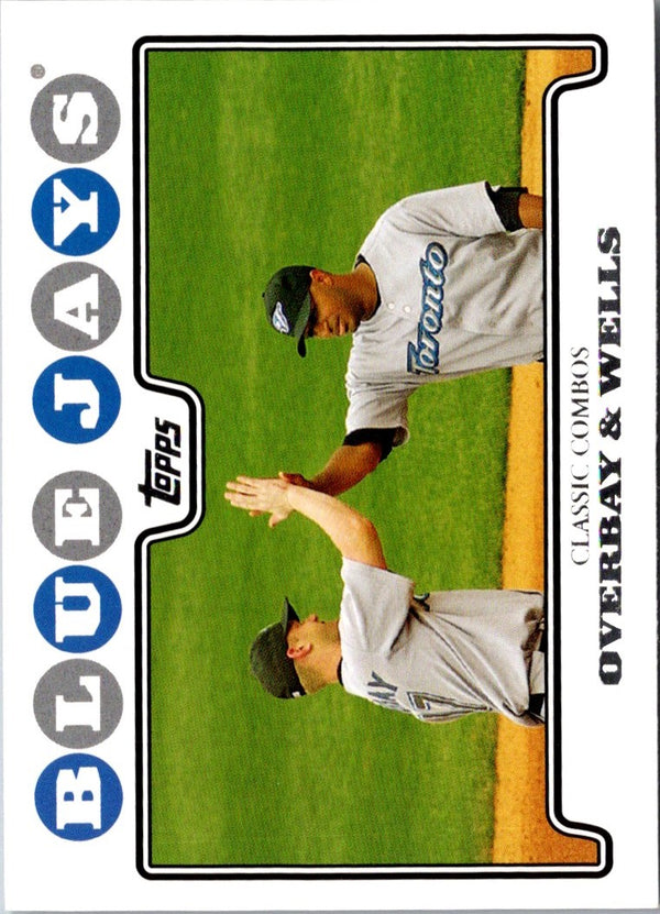 2008 Topps Lyle Overbay/Vernon Wells #602