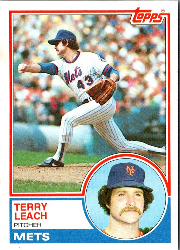 1983 Topps Terry Leach #187