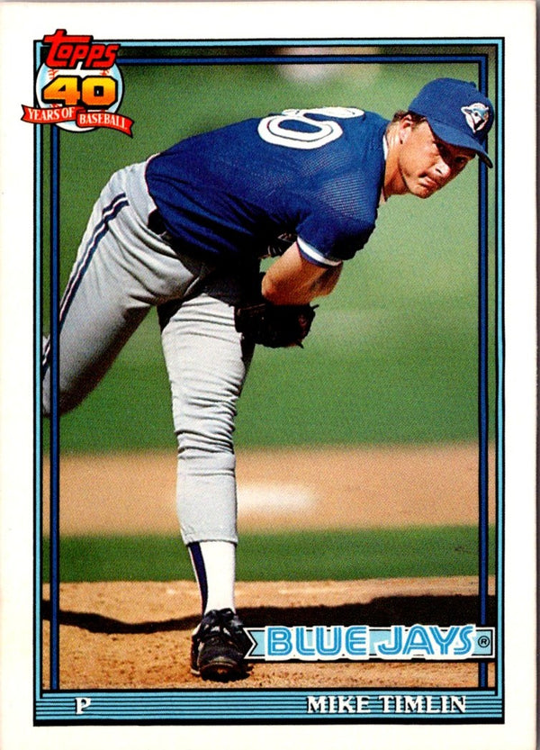 1991 Topps Traded Mike Timlin #121T Rookie