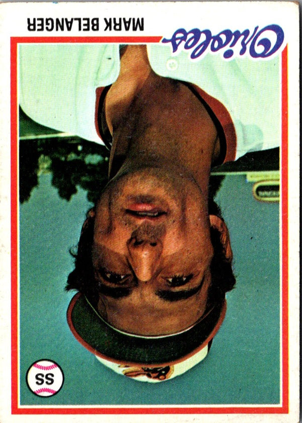1978 Topps Mark Belanger #315
