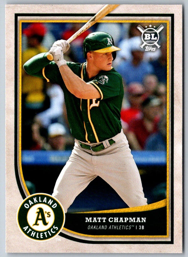 2018 Topps Big League Matt Chapman #154