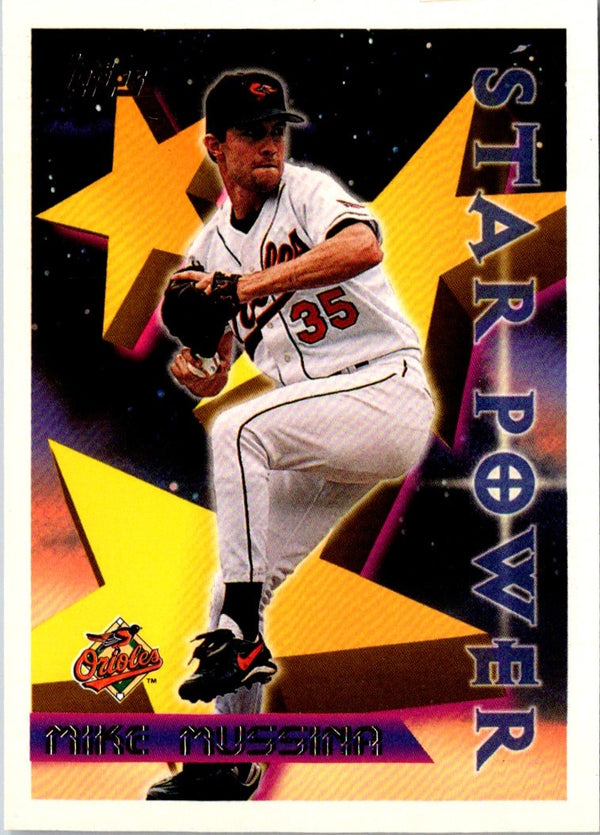 1996 Topps Team Mike Mussina #65