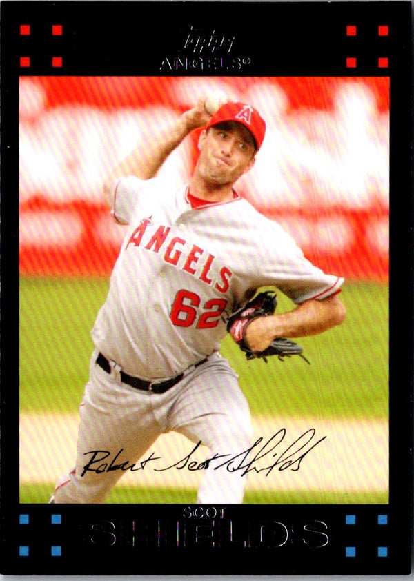 2007 Topps Updates & Highlights Scot Shields #UH132