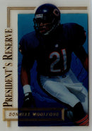 1996 Collector's Edge President's Reserve Donnell Woolford