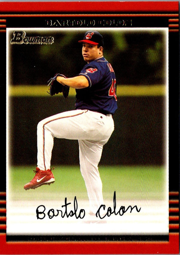 2002 Bowman Gold Bartolo Colon #37
