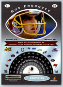 1997 Pinnacle Certified NFL Gus Frerotte