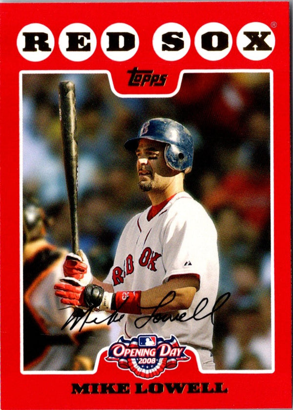 2008 Topps Opening Day Mike Lowell #31