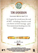 2018 Topps Gypsy Queen Tim Anderson