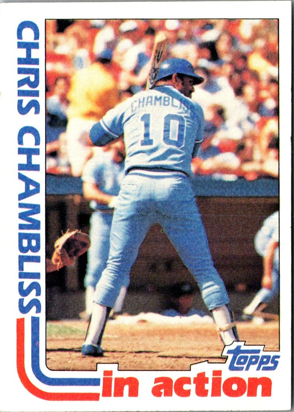 1982 Topps Chris Chambliss #321