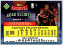 1993 Topps Sean Elliott