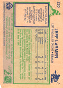 1983 O-Pee-Chee Jeff Larmer