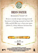 2018 Topps Gypsy Queen Brian Dozier