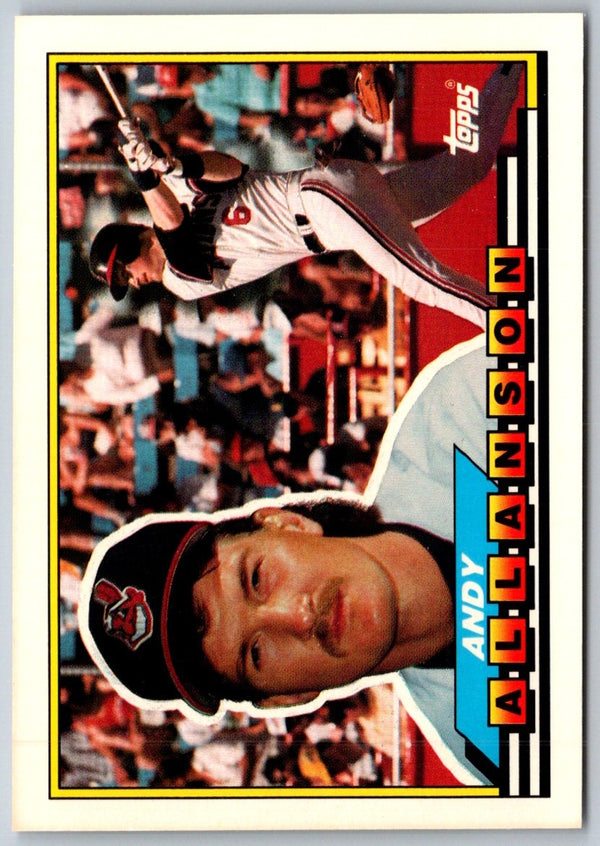 1989 Topps Cleveland Indians/Brook Jacoby #141