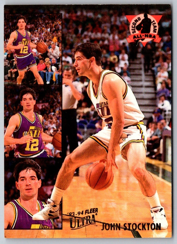 1993 Ultra All-NBA Team John Stockton #9