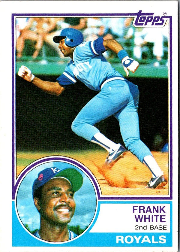 1983 Topps Frank White #525