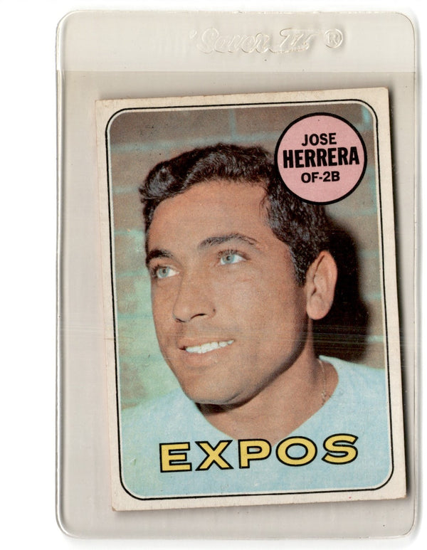 1969 Topps Jose Herrera #378 EX