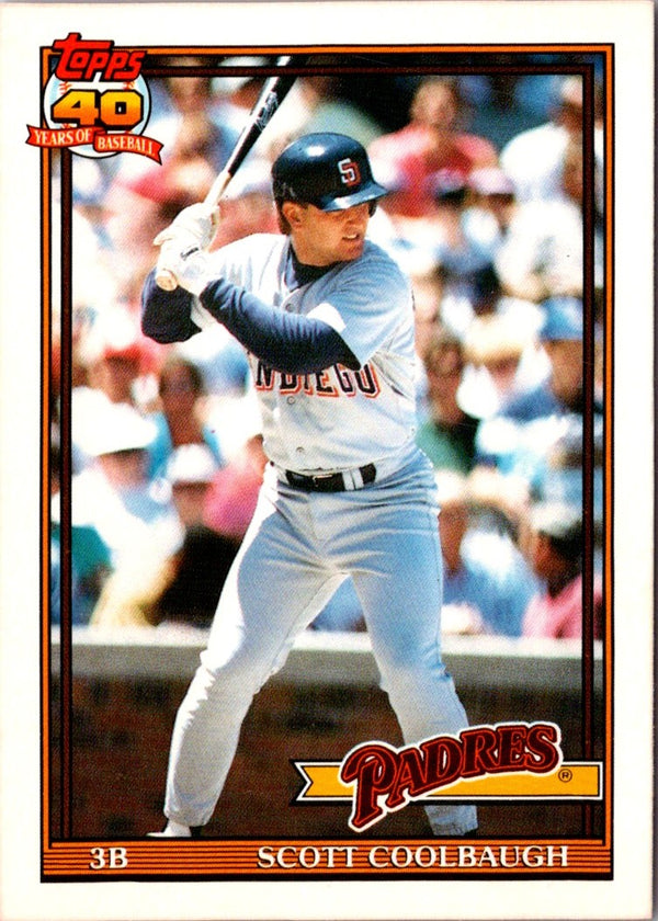 1991 Topps Traded Scott Coolbaugh #24T