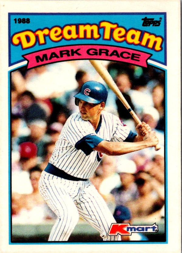 1989 Topps Kmart Dream Team Mark Grace #1