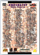1996 Score Checklist