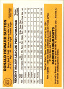 1983 Donruss Don Sutton