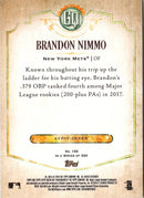 2018 Topps Gypsy Queen Brandon Nimmo