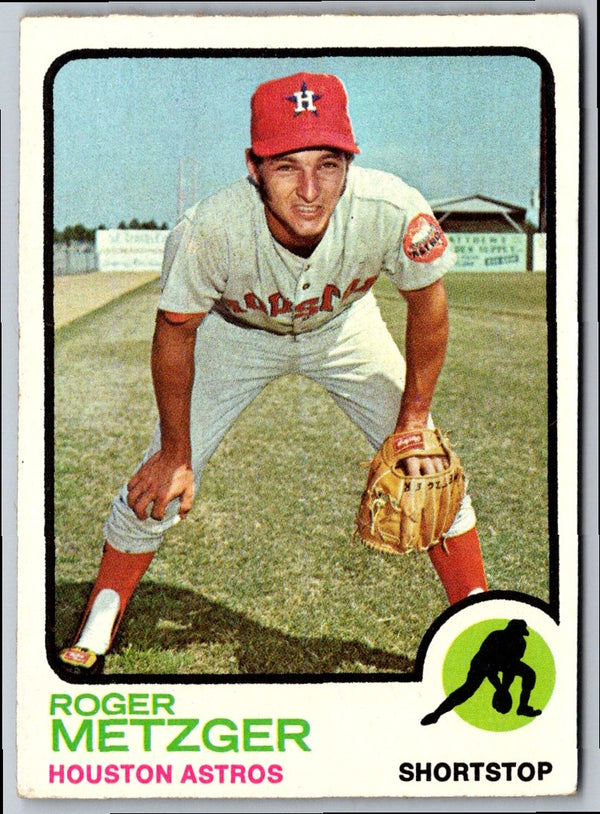1973 Topps Roger Metzger #395