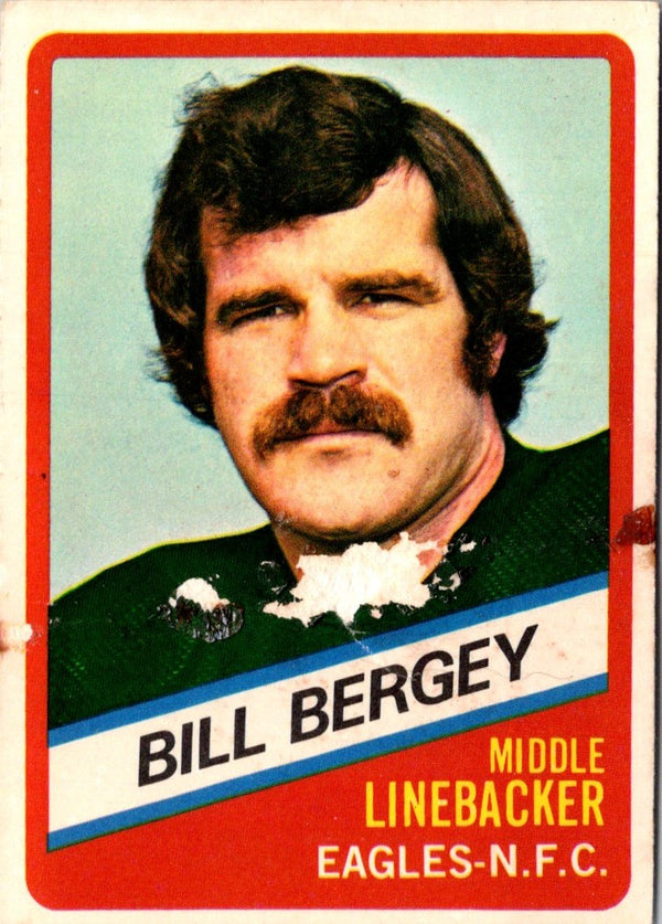 1976 Wonder Bread Bill Bergey #17