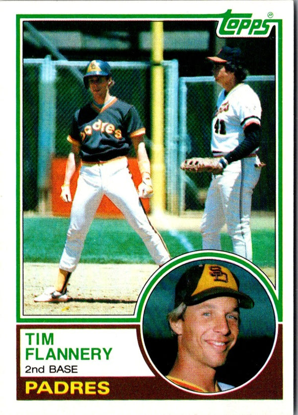 1983 Topps Tim Flannery #38 EX