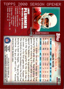 2000 Topps Season Opener Jake Plummer