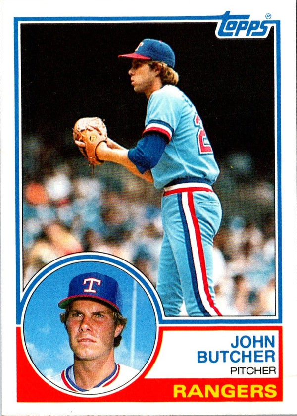 1983 Topps John Butcher #534