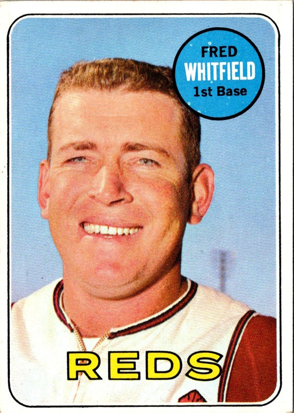 1969 Topps Fred Whitfield #518 EX
