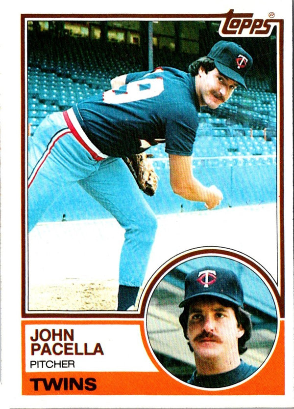 1983 Topps John Pacella #166