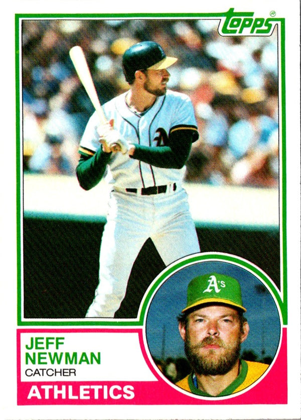 1983 Topps Jeff Newman #784