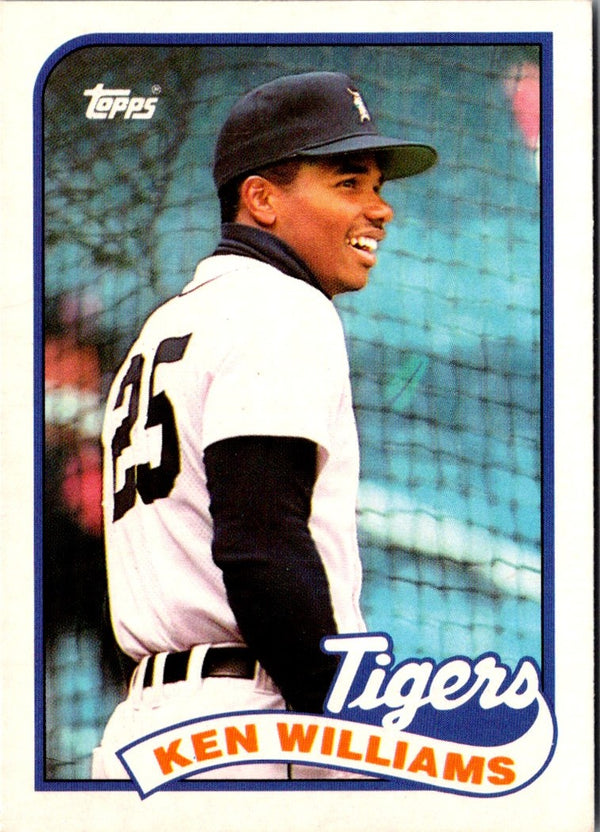 1989 Topps Traded Kenny Williams #129T