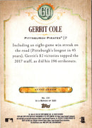 2018 Topps Gypsy Queen Gerrit Cole