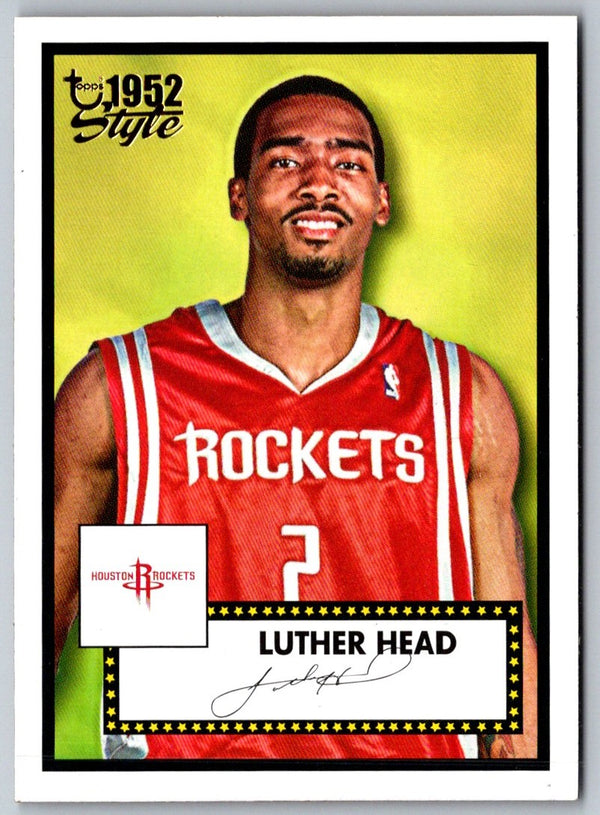 2005 Topps 1952 Style Luther Head #152 Rookie